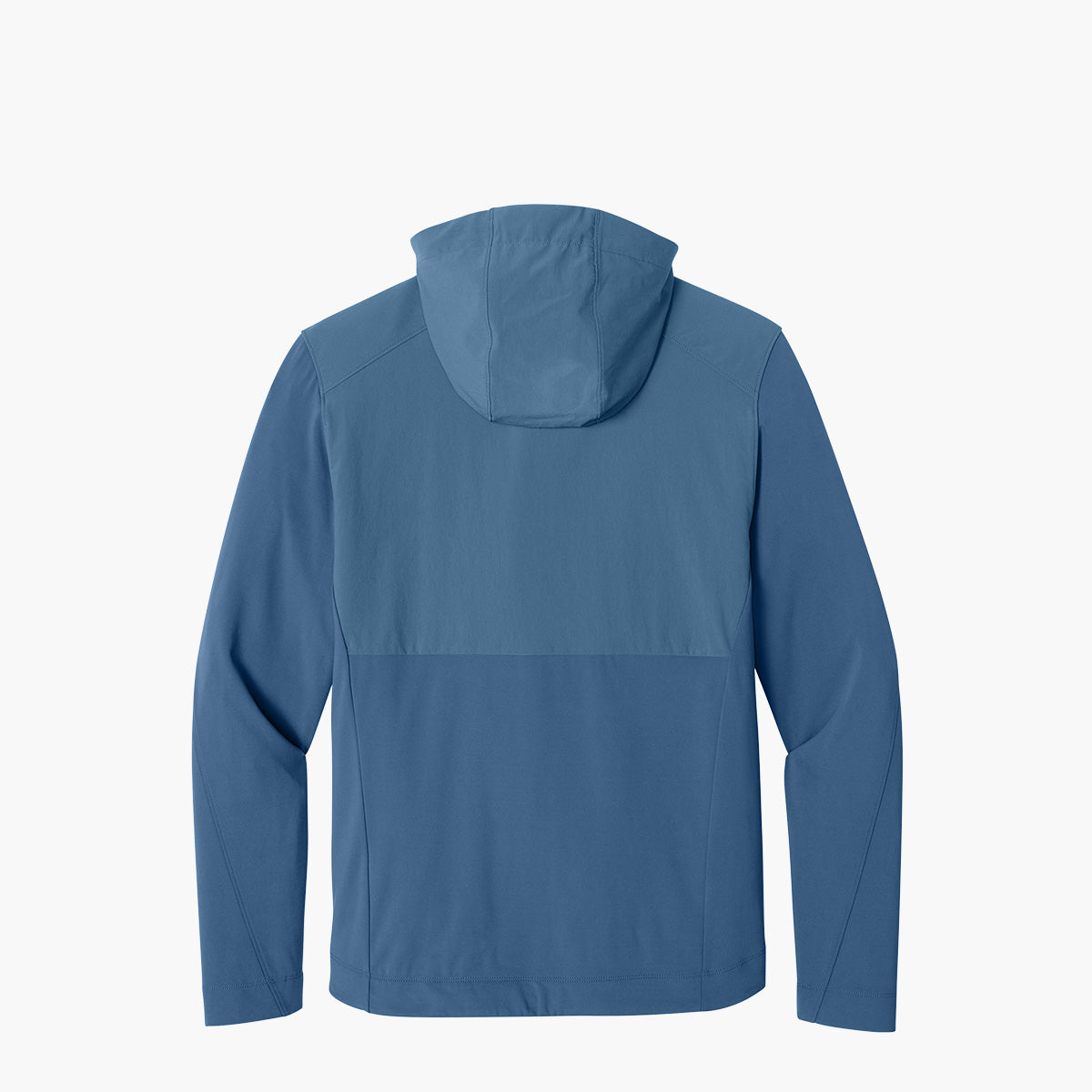 Men's Kivu Hybrid Hooded Jacket - Deep Lake - Flat Back