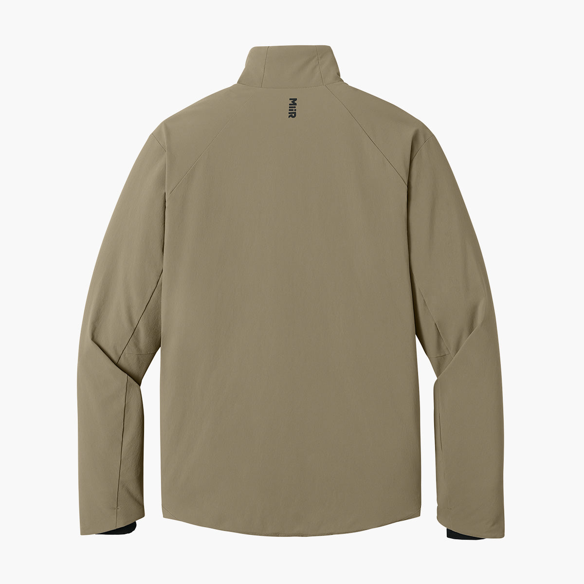 Men's Sashiko Insulated Jacket - Truffle - Flat Back