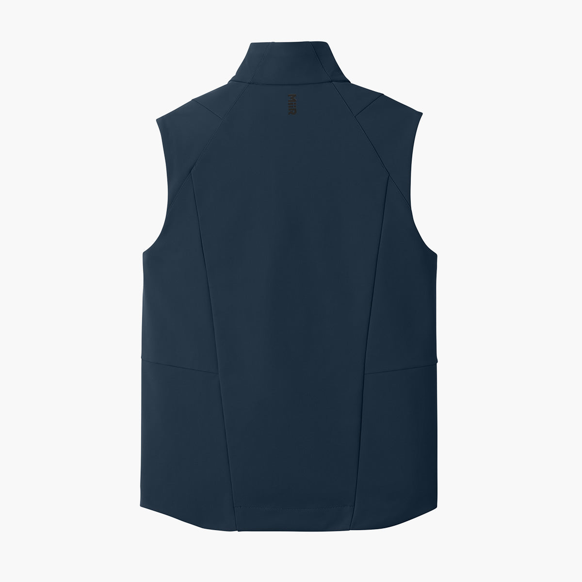 Men's Nozawa Soft Shell Vest - Indigo Navy - Flat Back