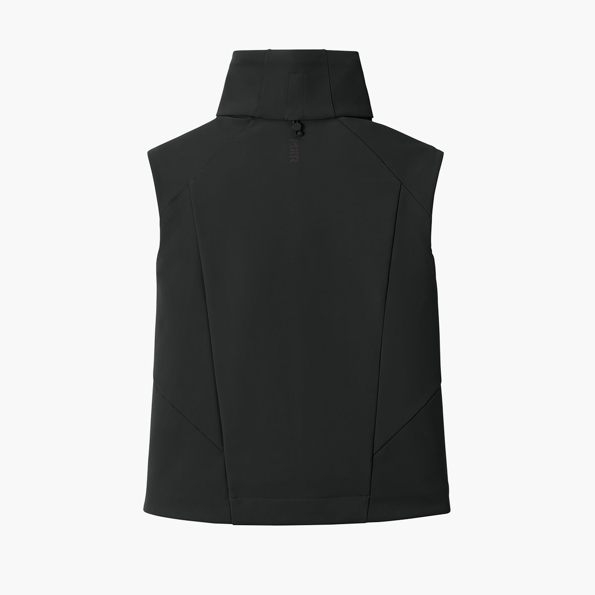 Women's Nozawa Soft Shell Vest - Pitch Black - Flat Back