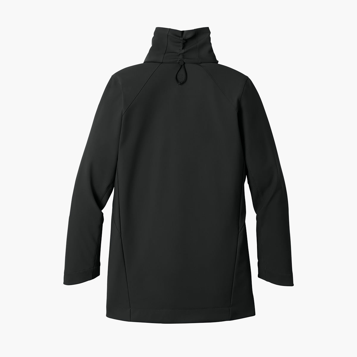 Women's Nozawa Soft Shell Jacket - Pitch Black - Flat Back