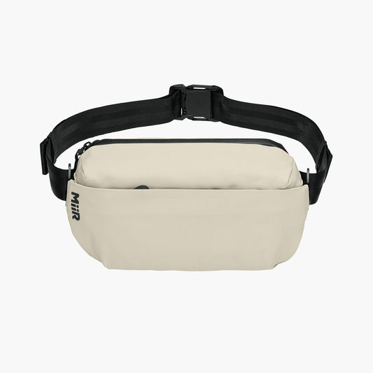 Causeway Crossbody Bag - Alabaster - Flat Front