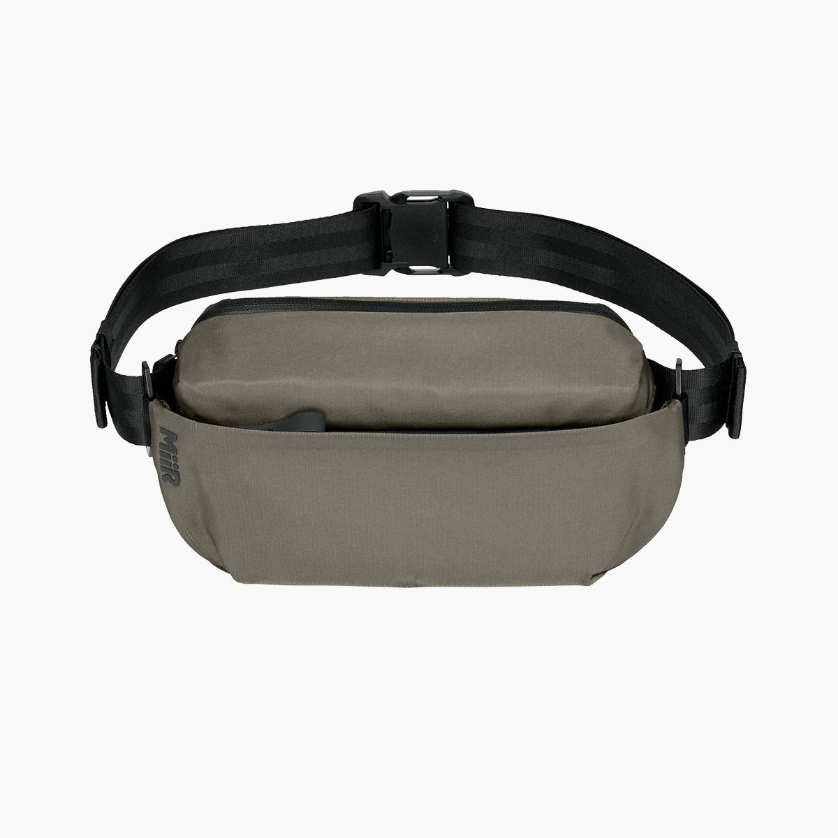 Causeway Crossbody Bag - Truffle - Flat Front