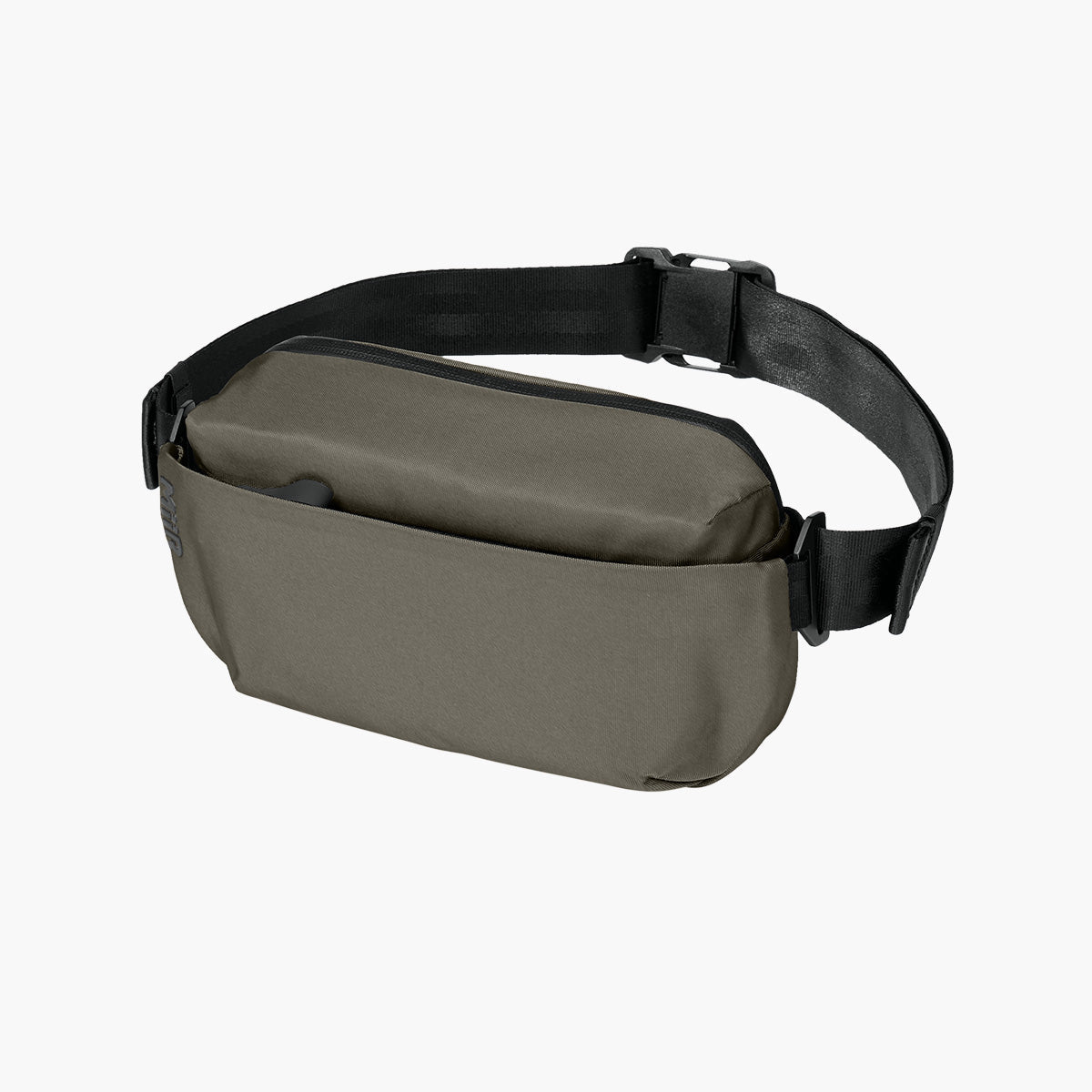 Causeway Crossbody Bag - Truffle - Flat Left
