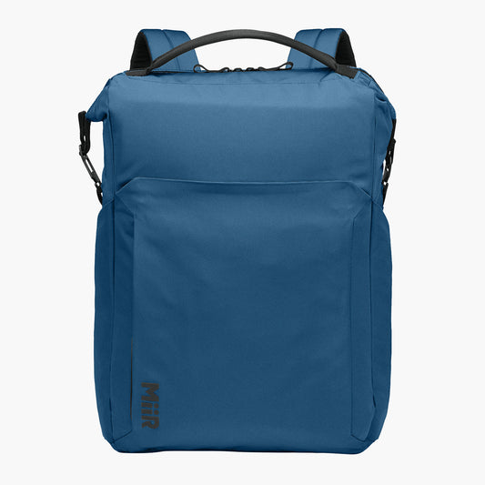 Kori 24 Can Vertical Pack Cooler Backpack - Deep Lake - Flat Front