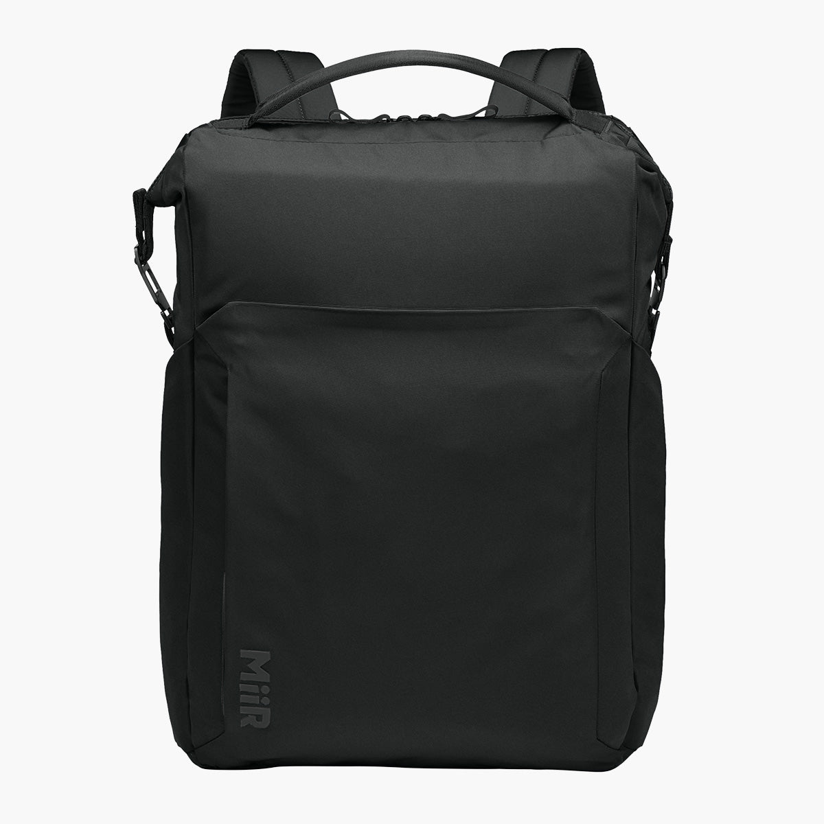 Kori 24 Can Vertical Pack Cooler Backpack - Pitch Black - Flat Front