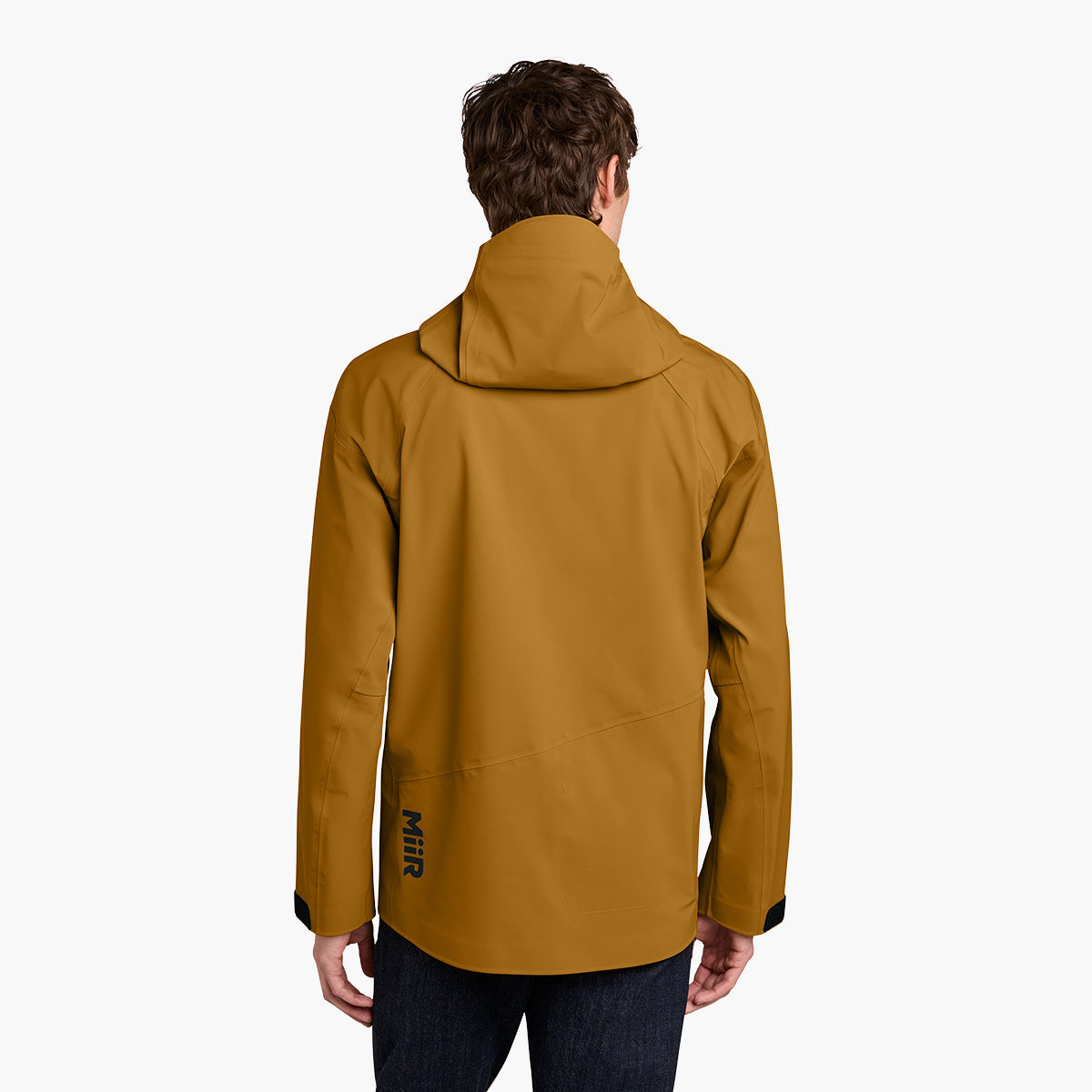 Men's Pourigami Jacket - Amber Haze - Model Back