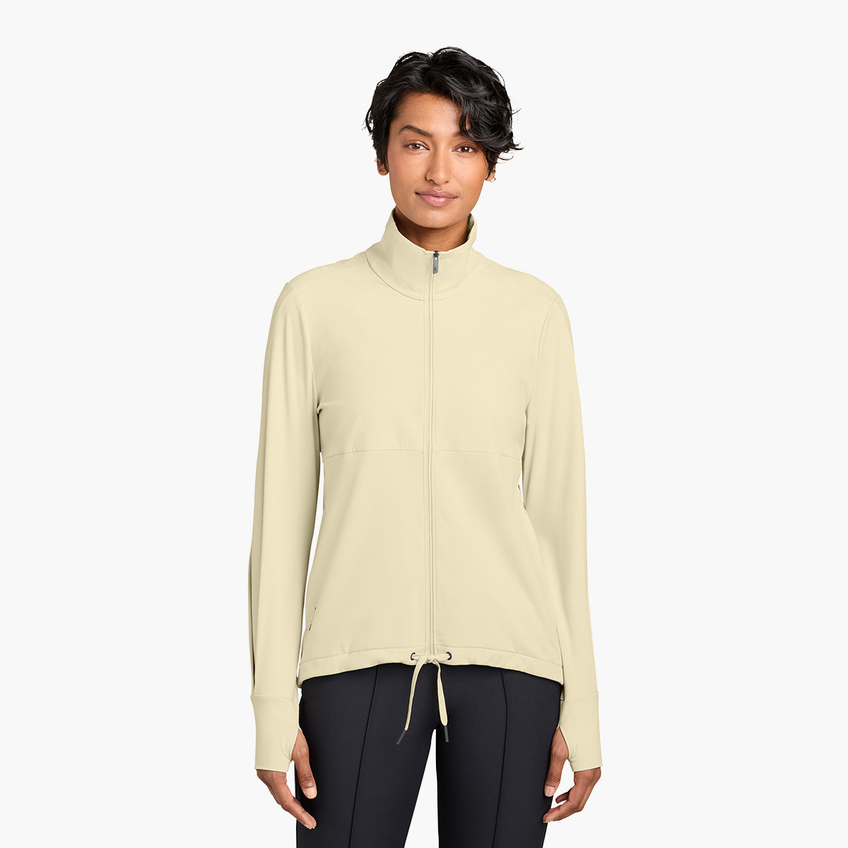 Women's Kivu Hybrid Jacket - Alabaster - Model Front