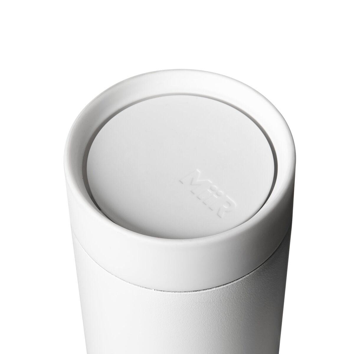 White 360 Lid on bottle on a white background